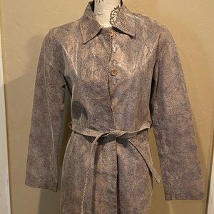 Brandon Thomas 100% leather jacket size M